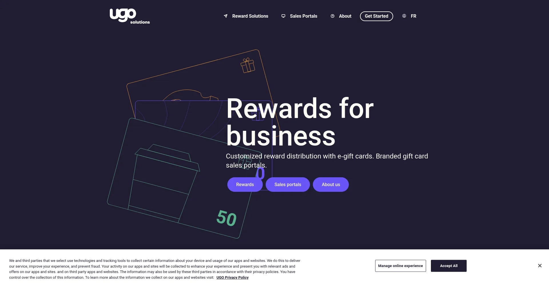 Ugosolutions.com Screenshot