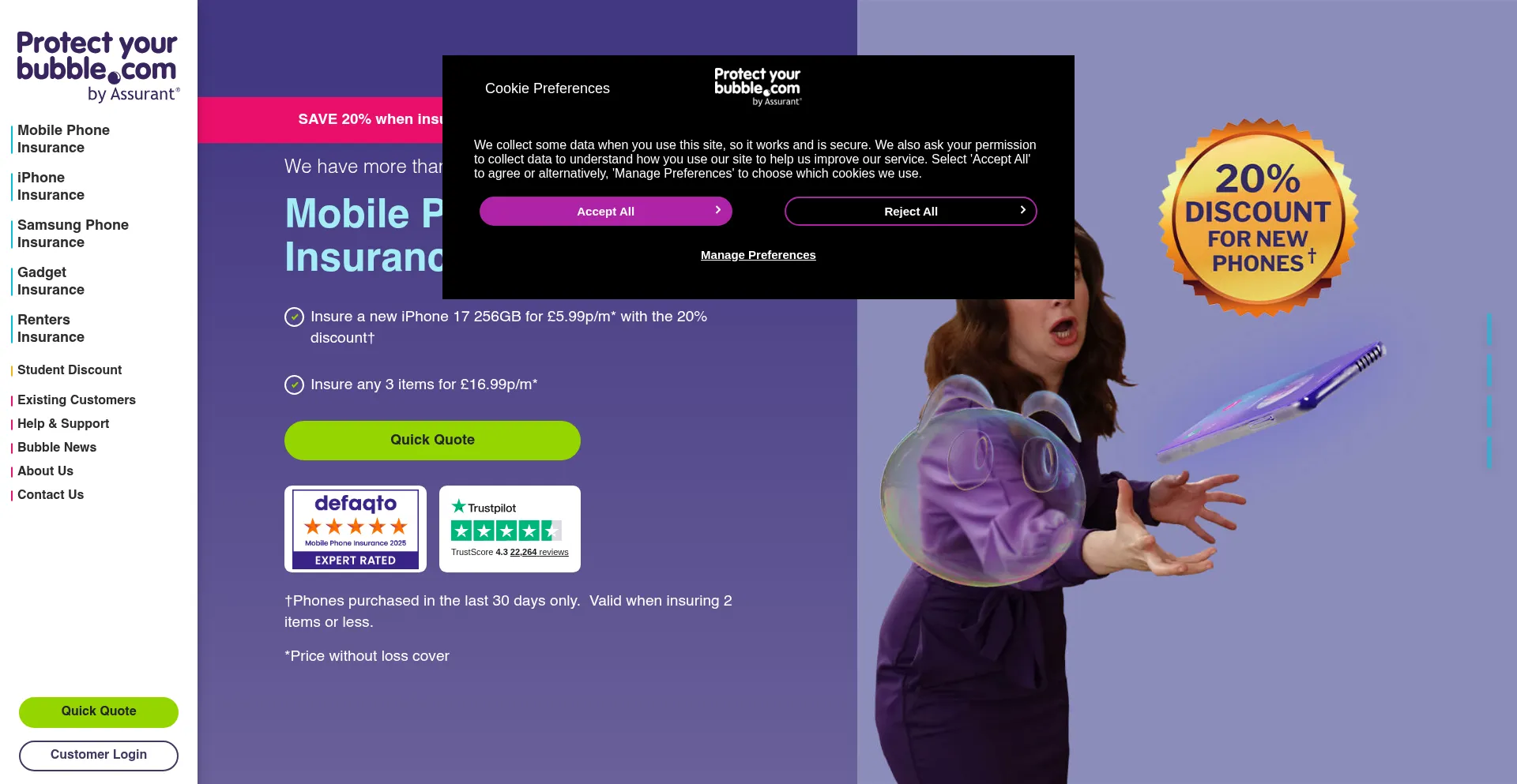 Is Uk.protectyourbubble.com Safe?