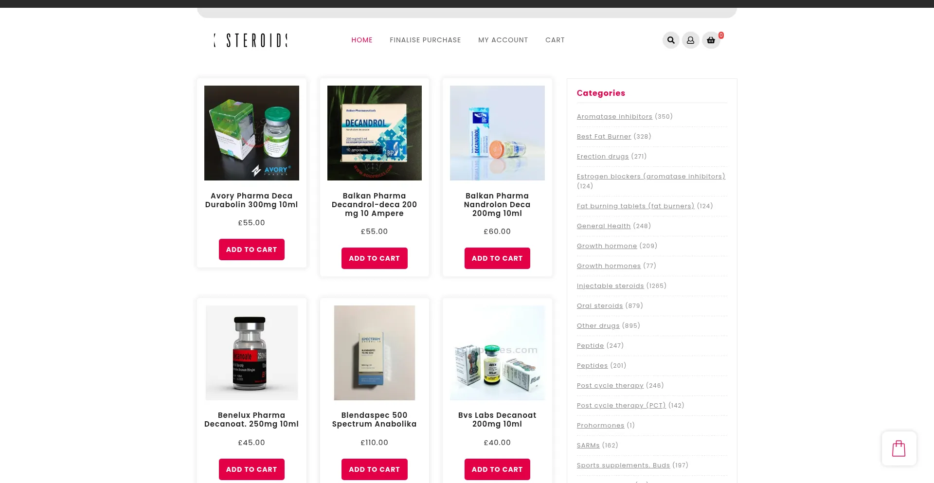 Website screenshot of Uk-steroidsbuy.com