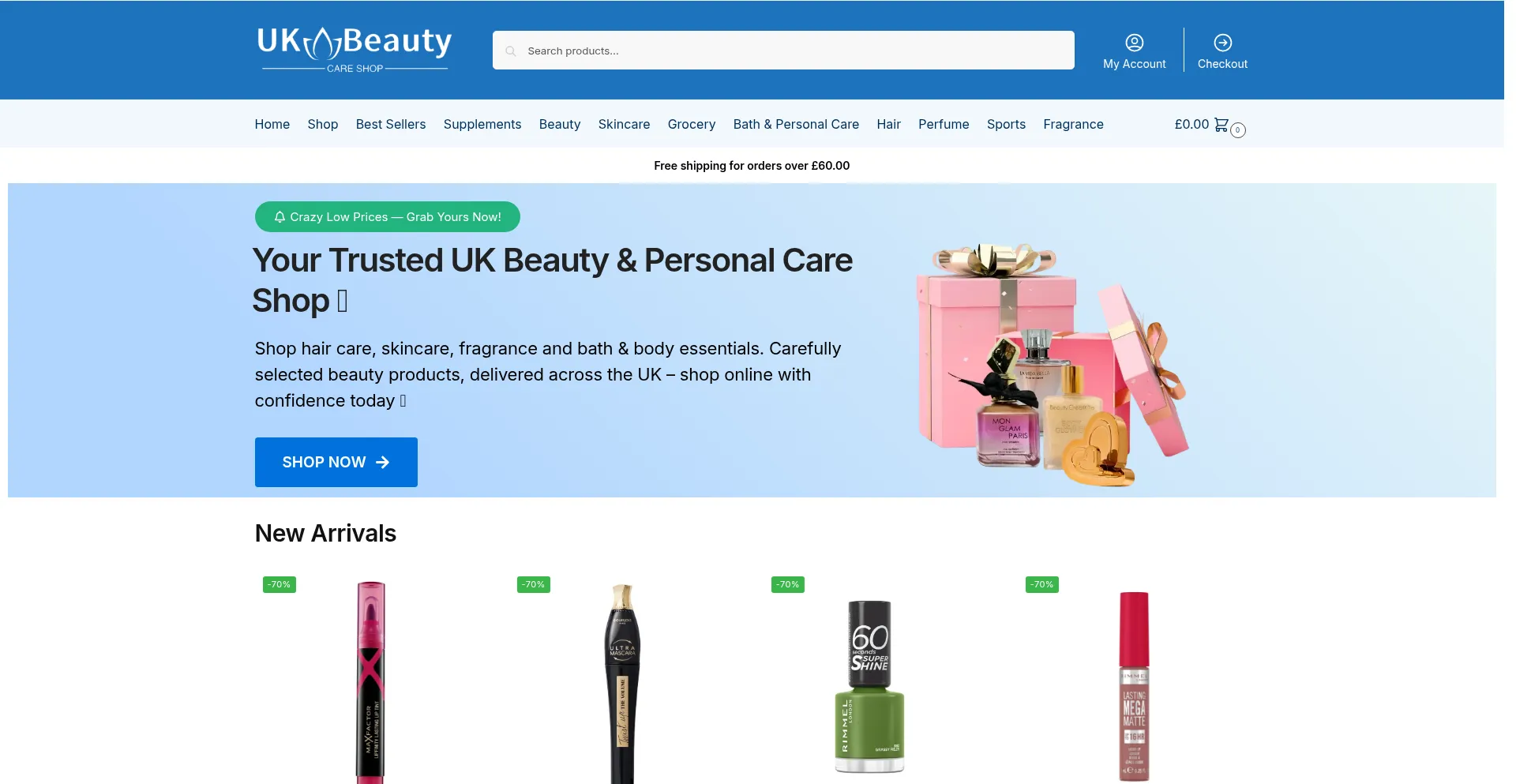 Ukbeautycareshop.com