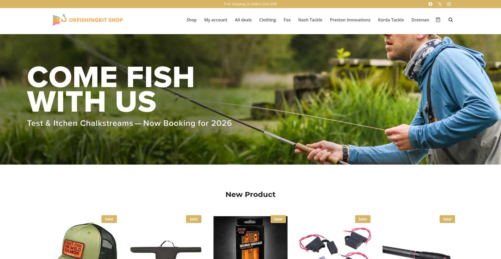 Ukfishingkitshop.com