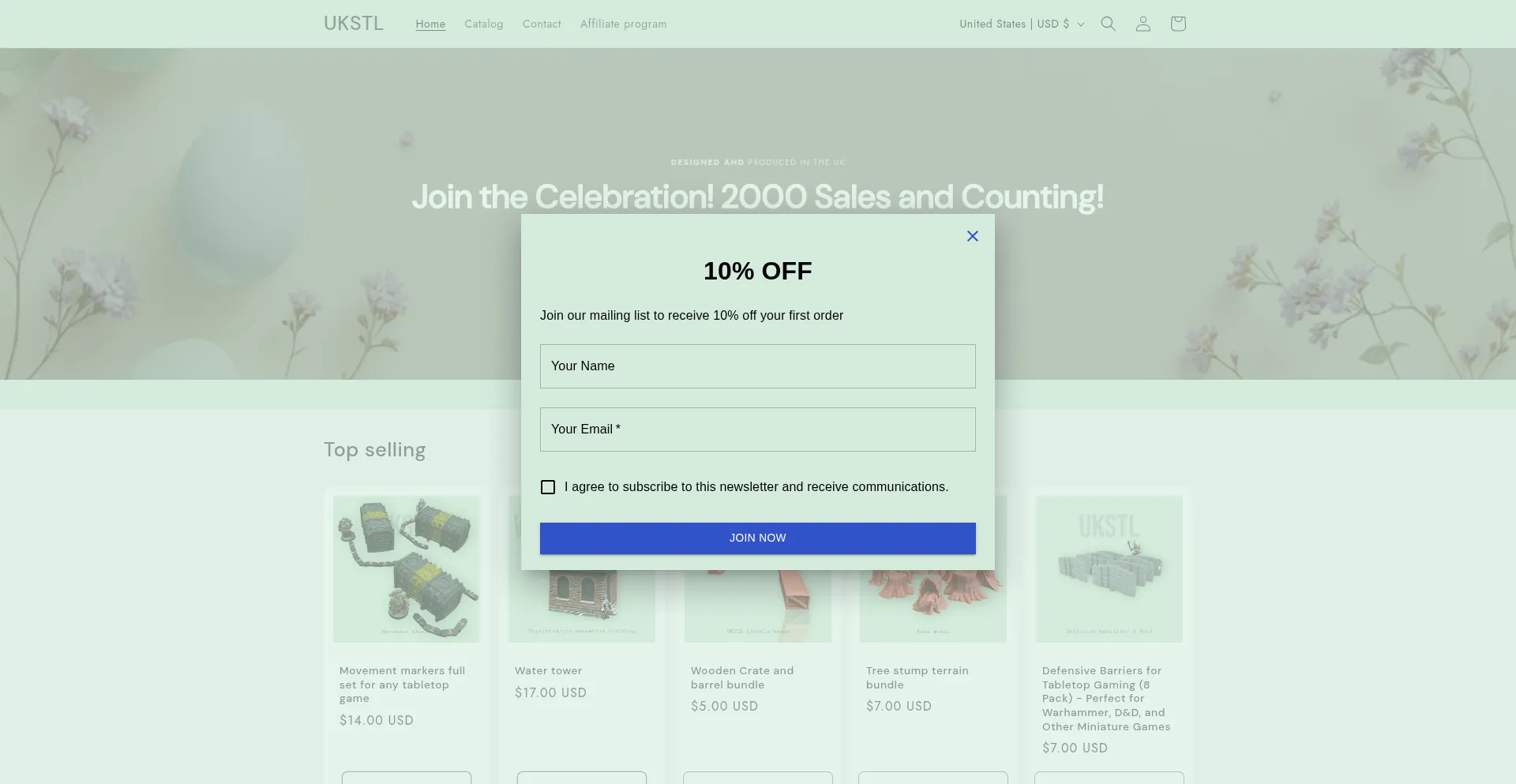 Ukstl.co.uk Screenshot