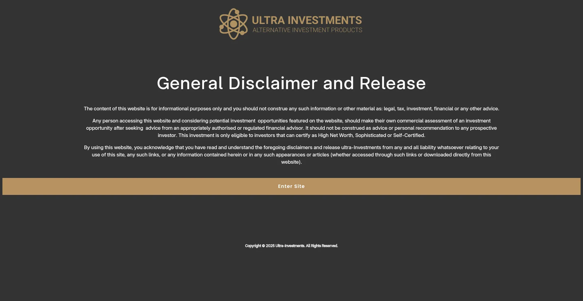 Ultra-investments.com Screenshot