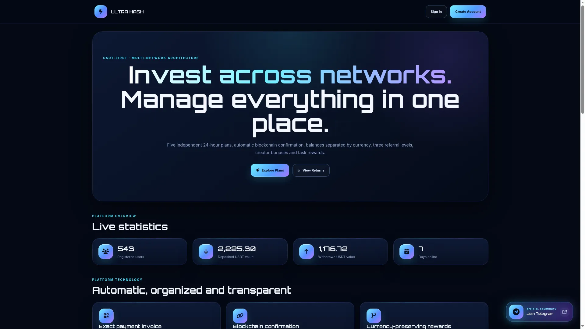 Ultrahash.live
