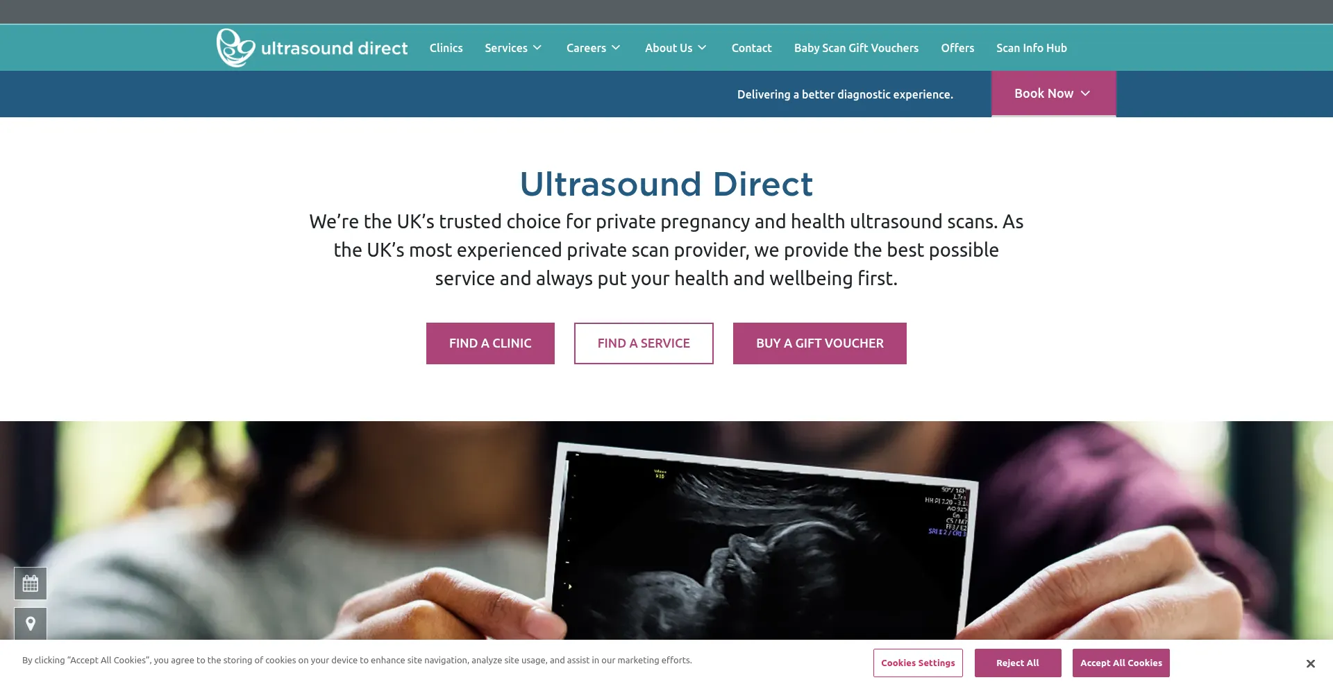 Ultrasound-direct.com Screenshot