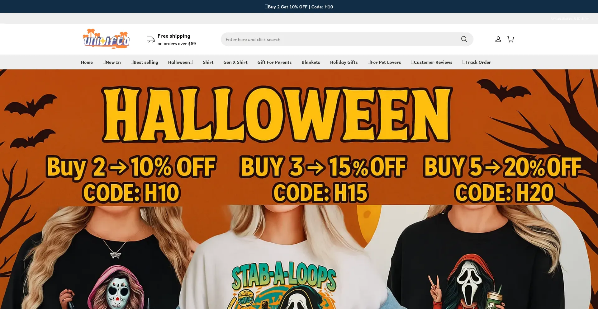 Unigifta.com Screenshot