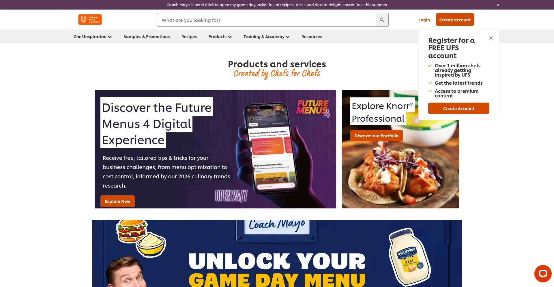 Unileverfoodsolutions.us
