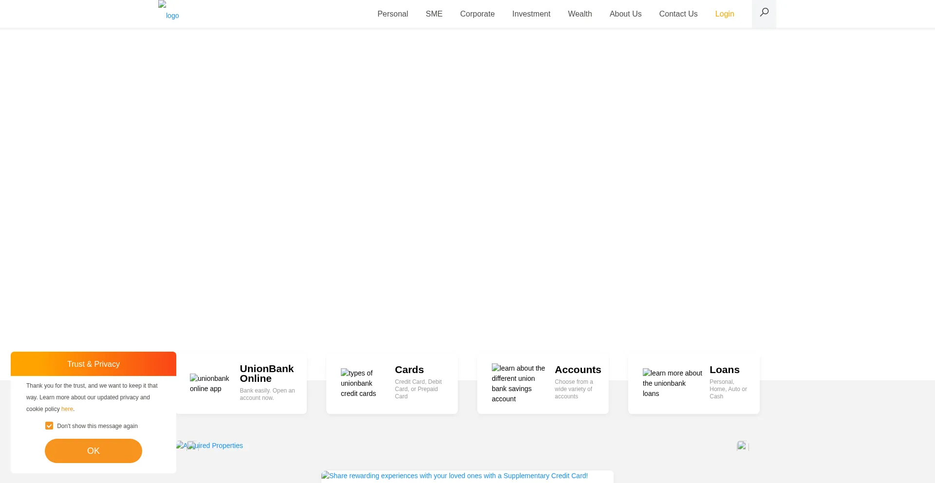 Unionbankph.com Screenshot