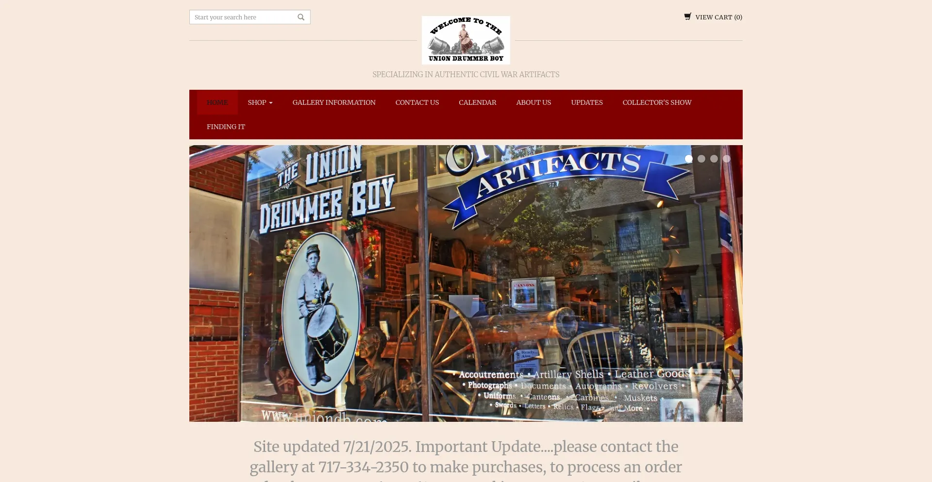 Website screenshot of Uniondb.com