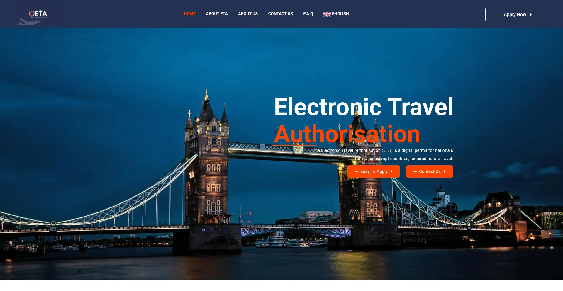 Website screenshot of Unitedkingdometa.com