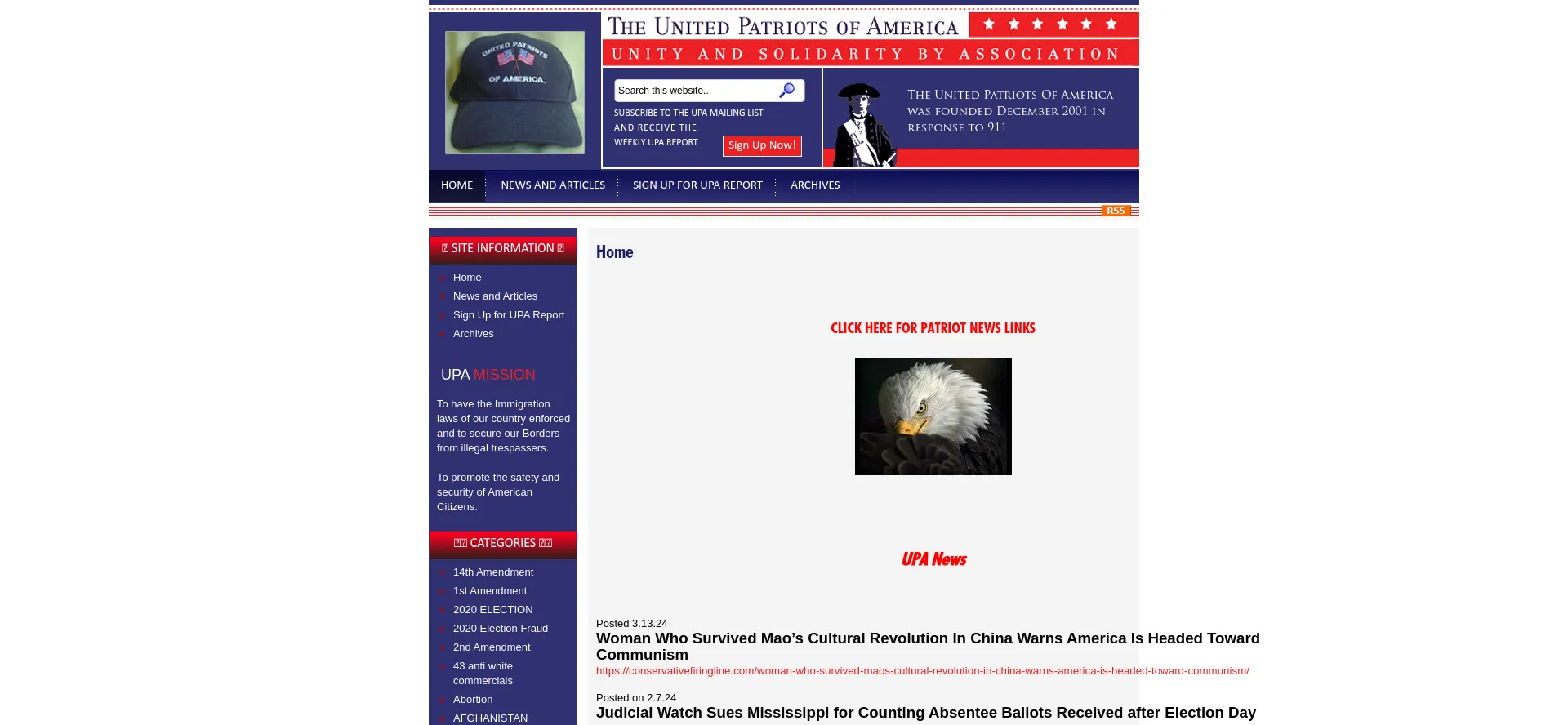 Unitedpatriotsofamerica.com