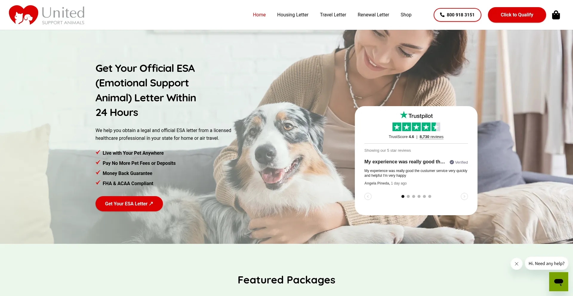 Unitedsupportanimals.org