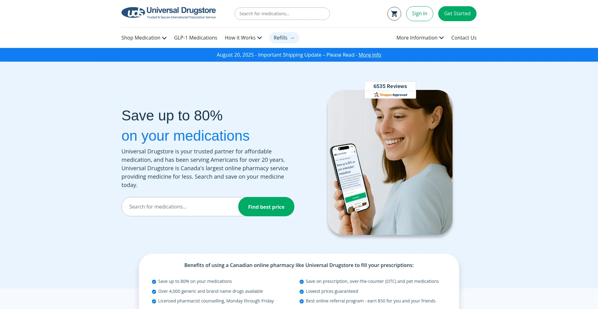 Is Universaldrugstore.com Safe?