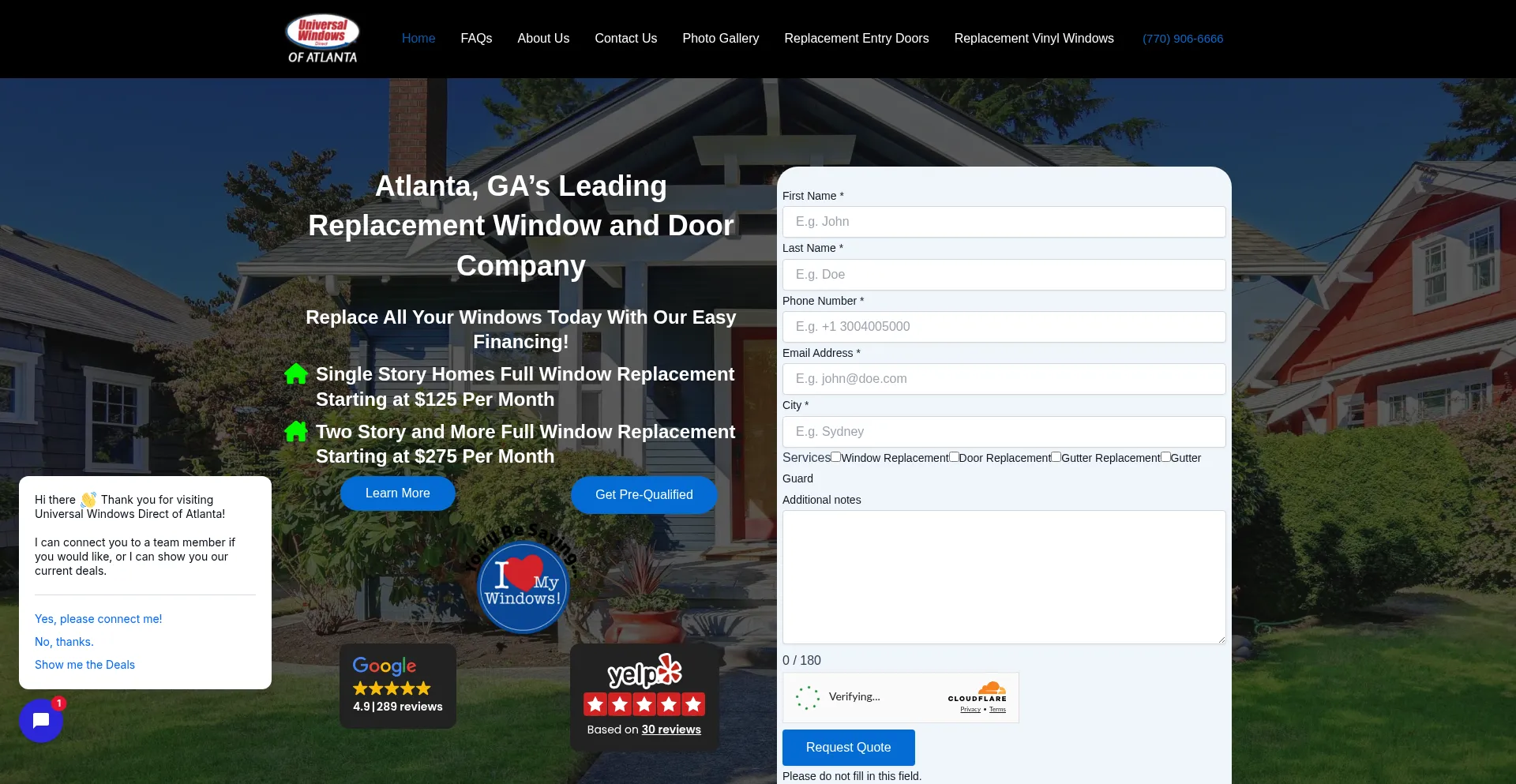 Is Universalwindowsatlanta.com Safe?
