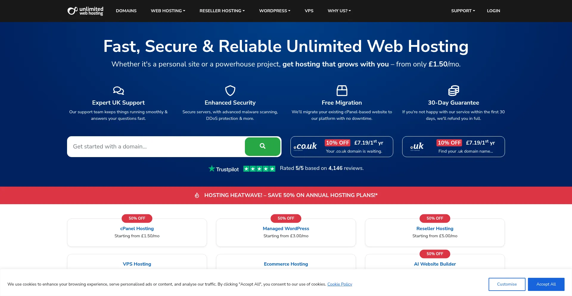 Unlimitedwebhosting.co.uk