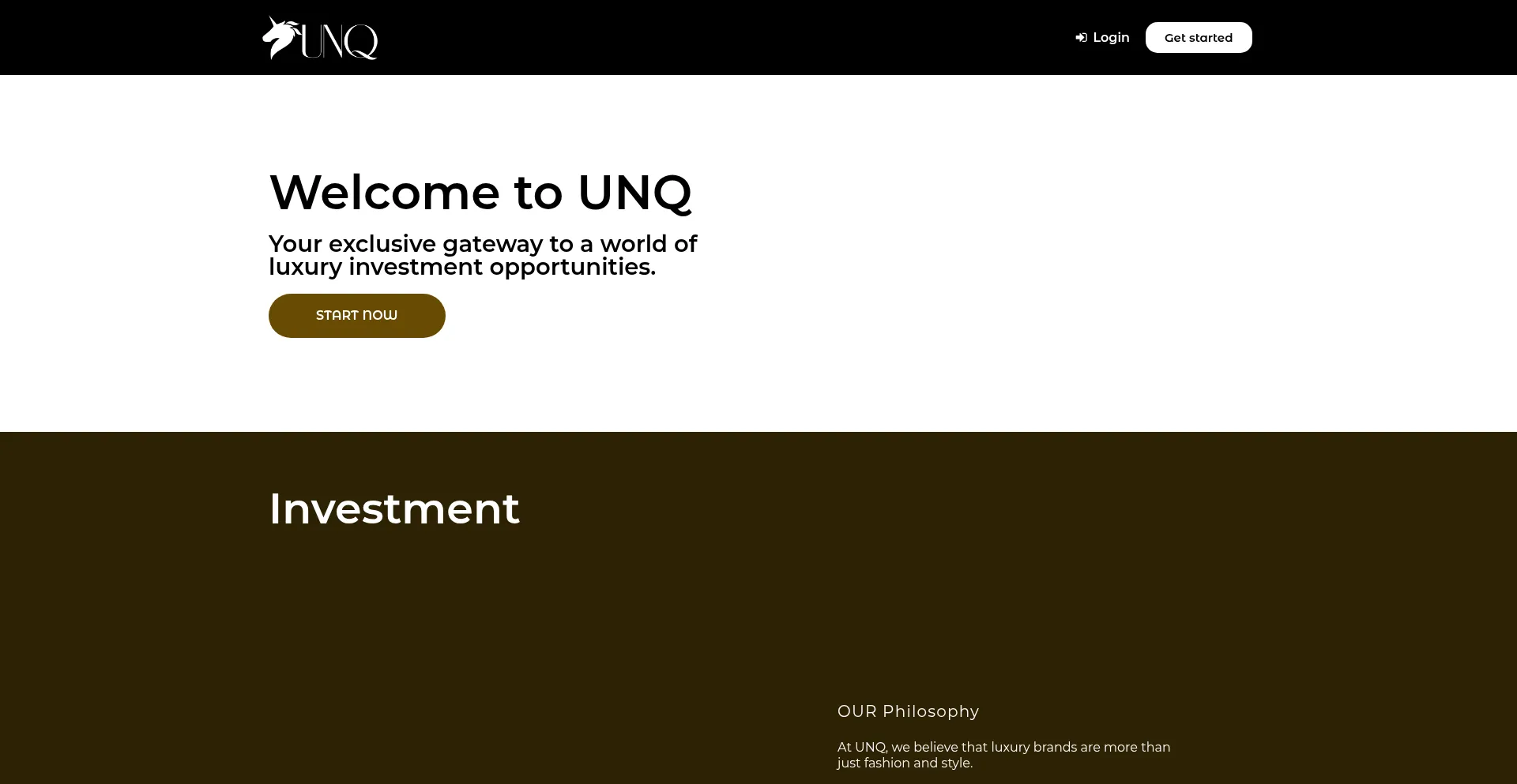 Unq.fund Screenshot