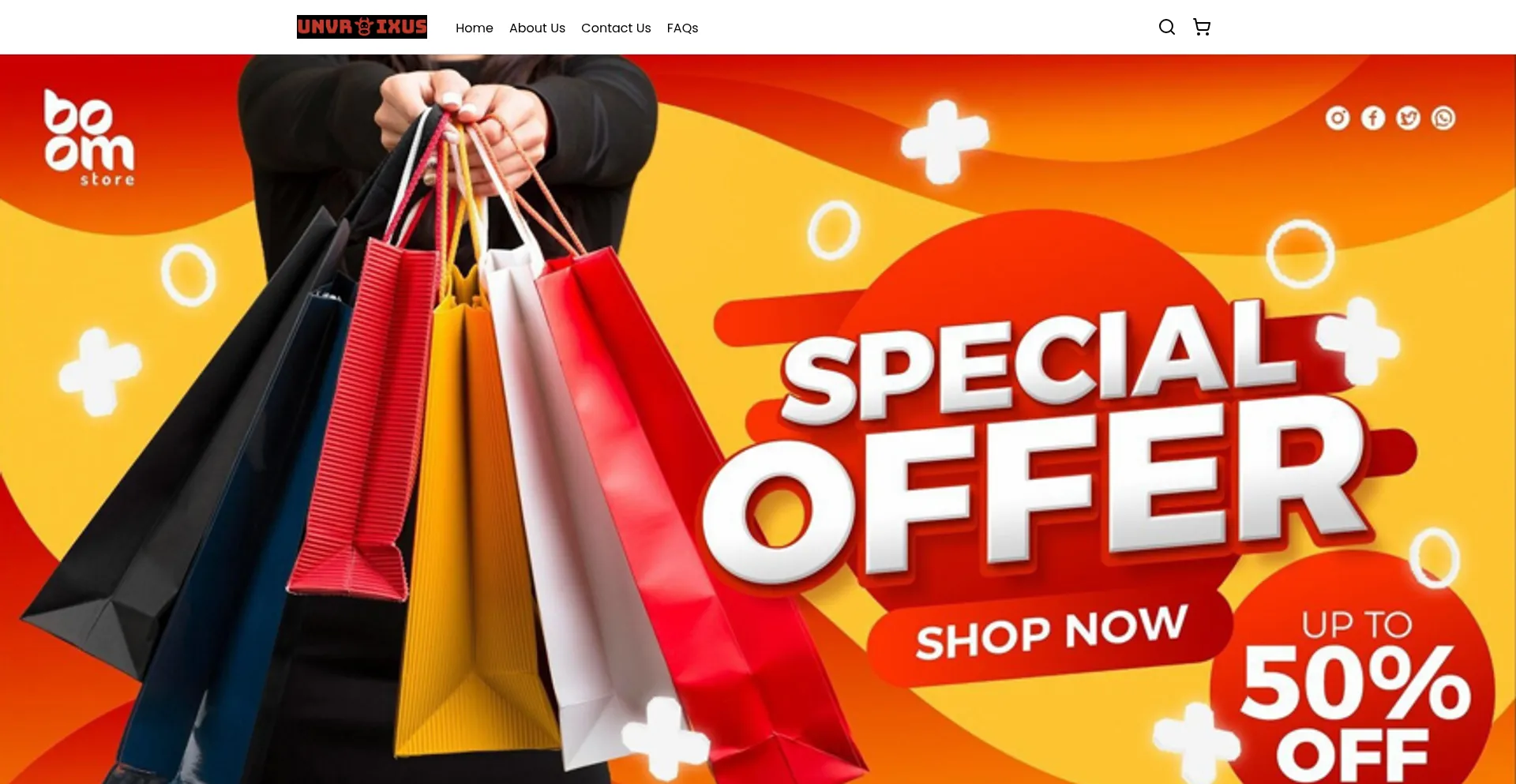 Unvrixus.com Screenshot