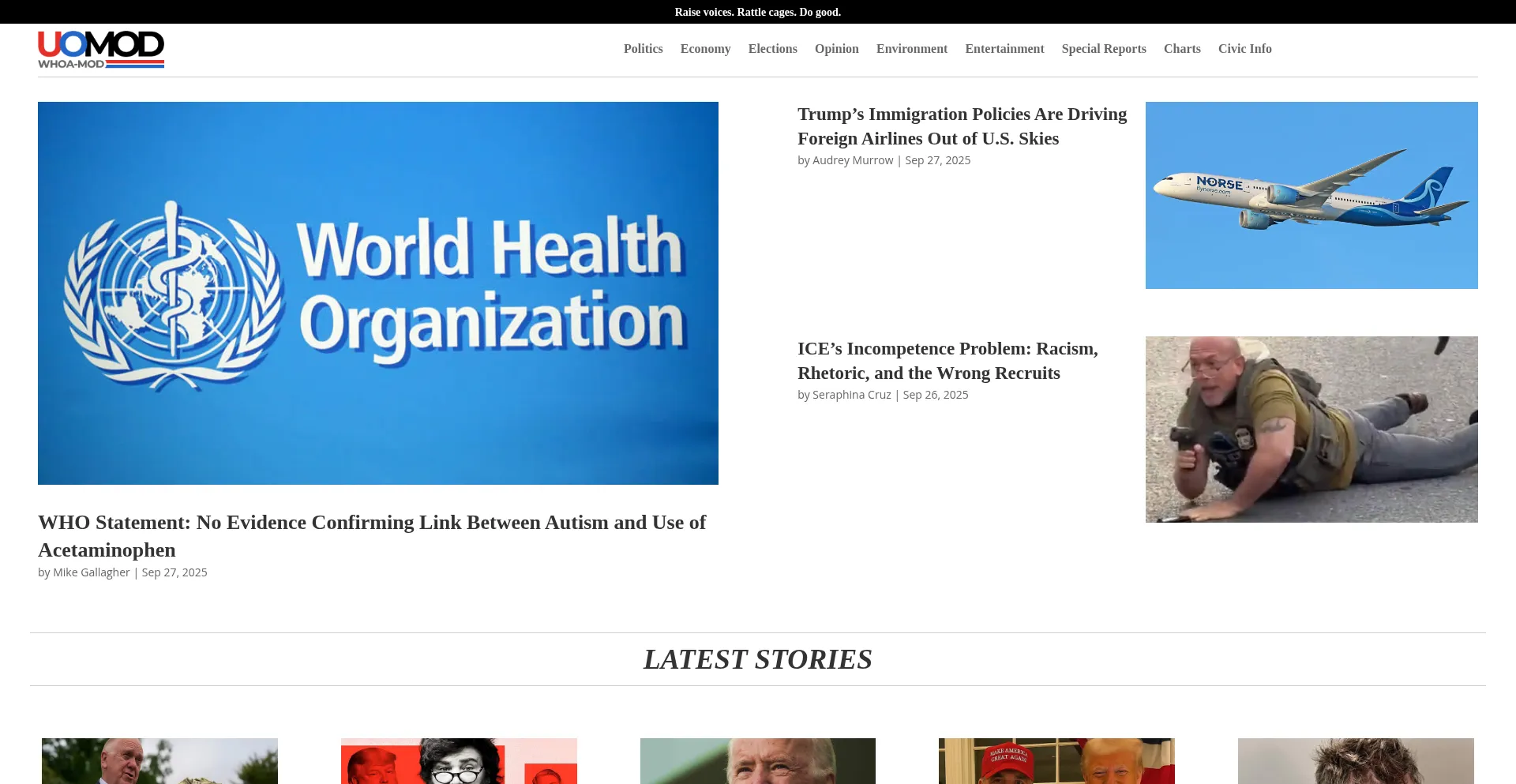 Uomod.com Screenshot