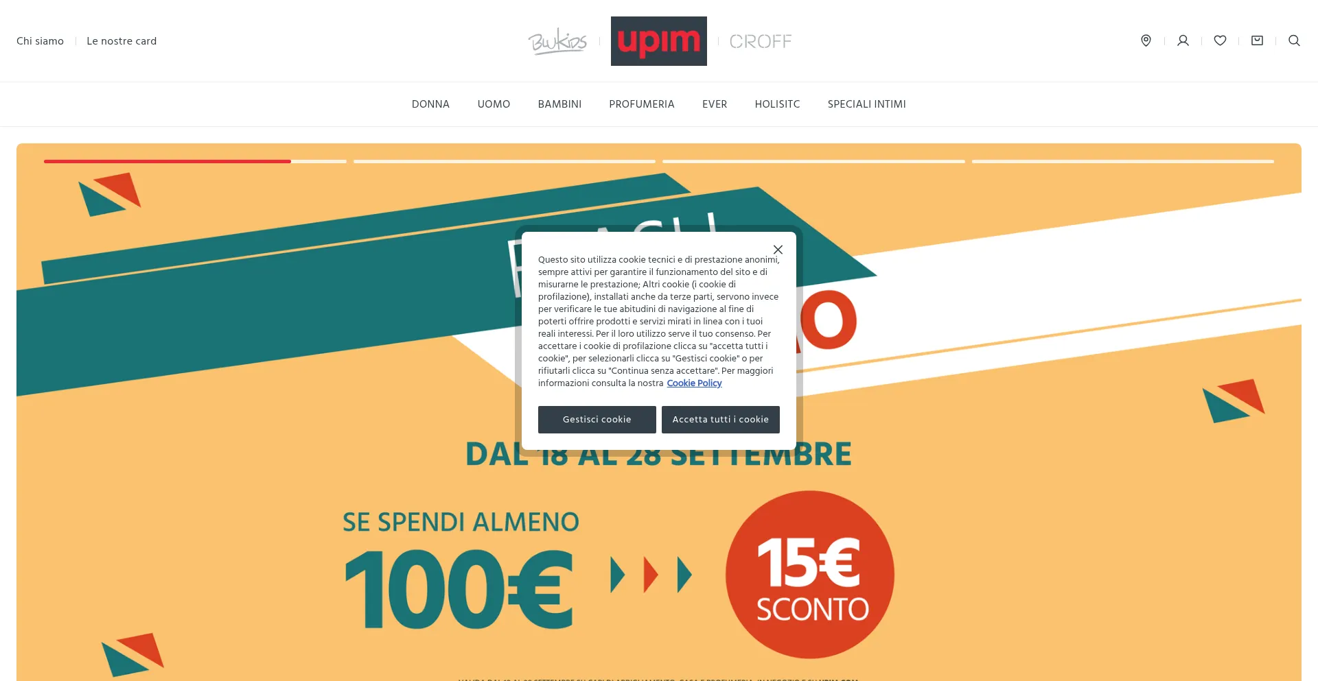 Upim.com Screenshot