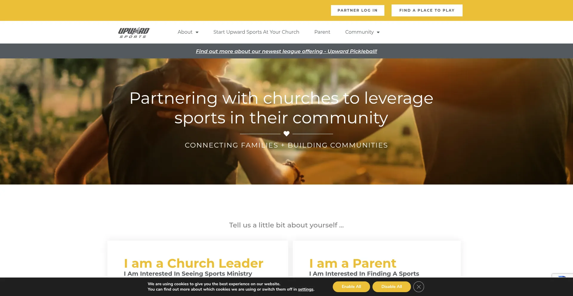 Upward.org Screenshot