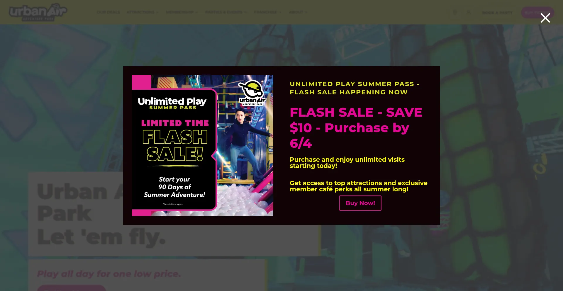 Urbanairtrampolinepark.com