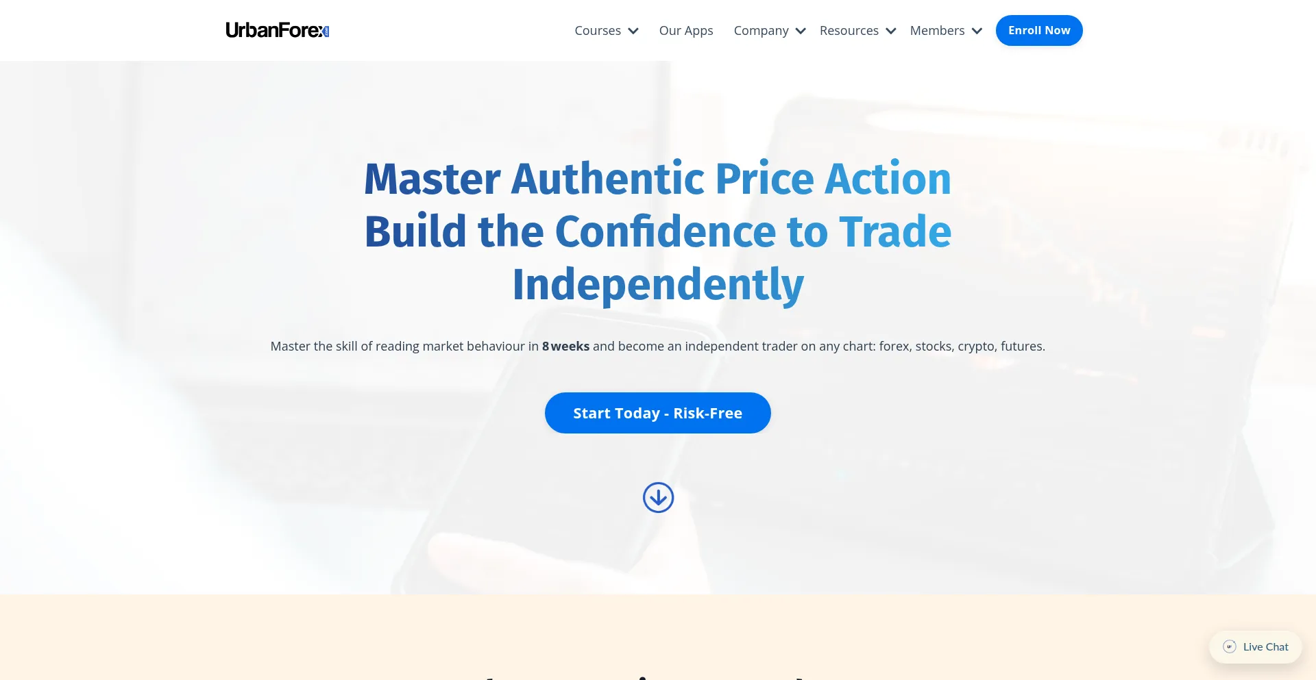 Urbanforex.com Screenshot