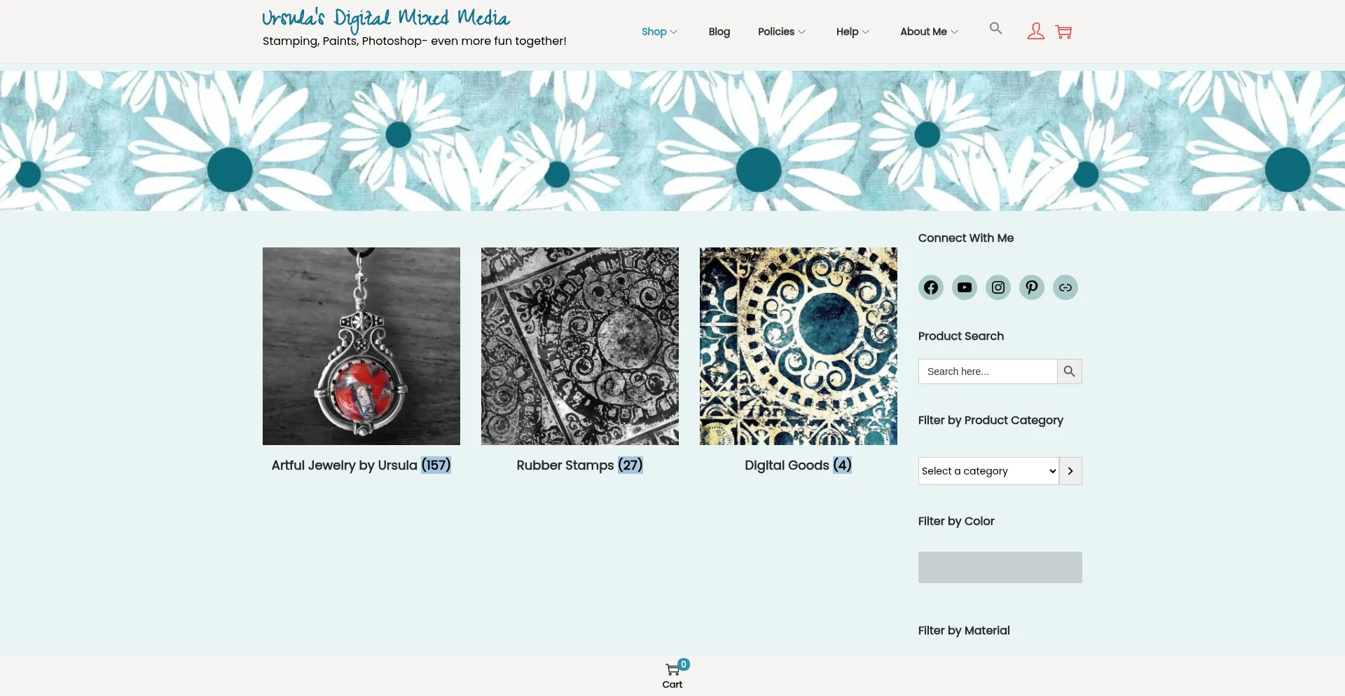 Website screenshot of Ursula-smith.com