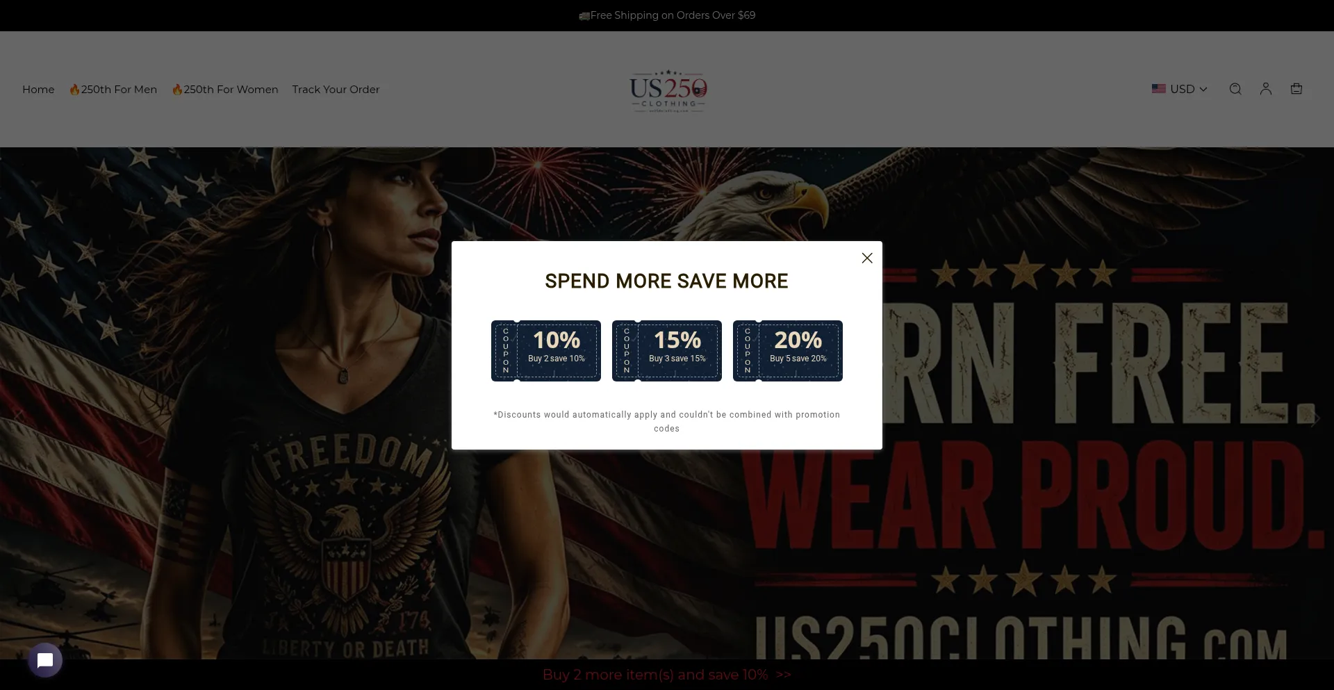 Us250clothing.com