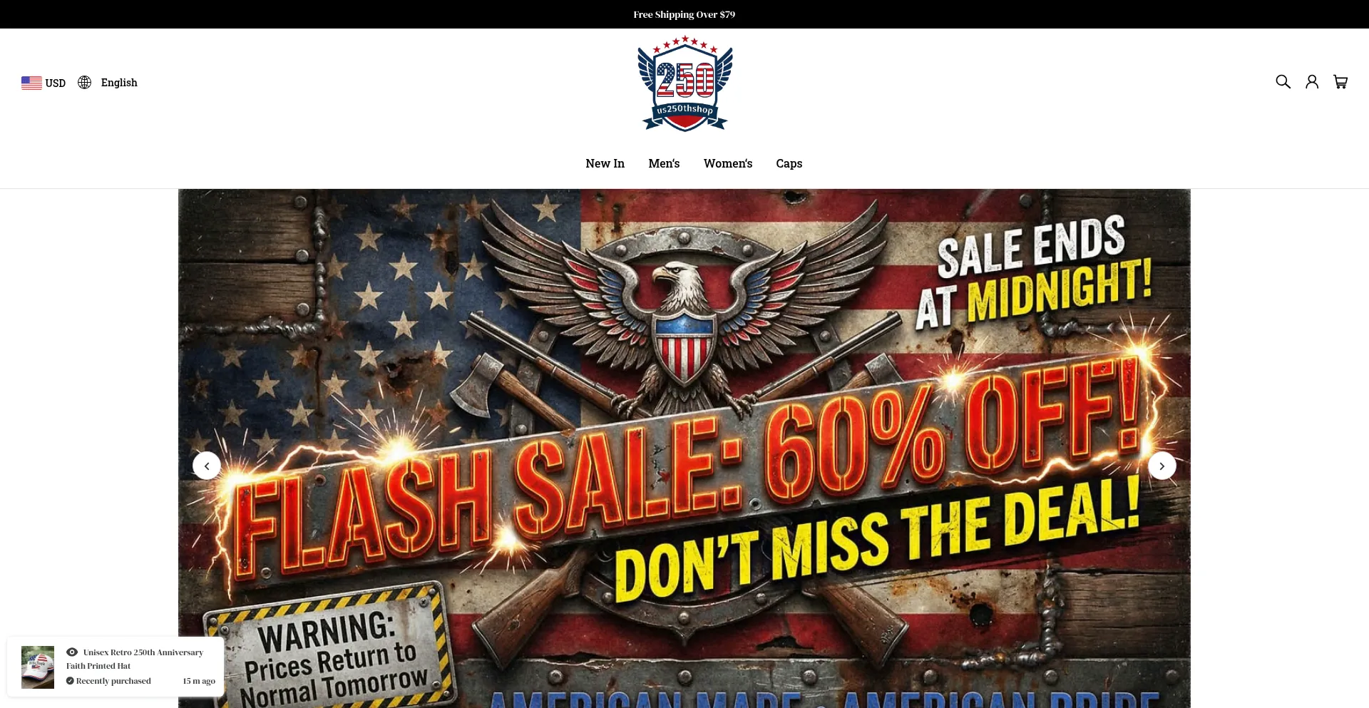 Us250thshop.com