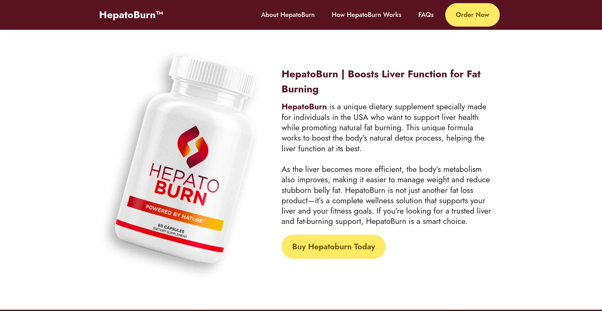 Website screenshot of Us-us--hepatoburn.com