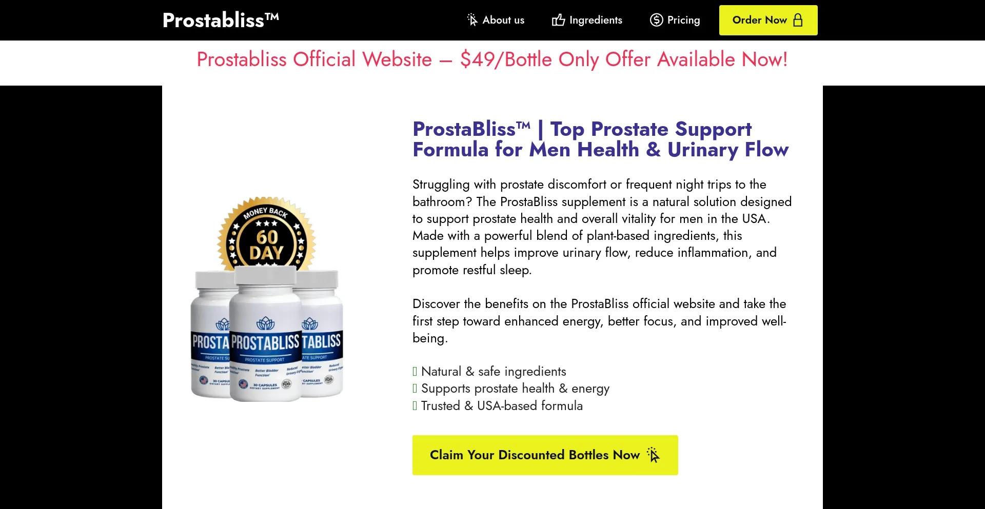 Is Us-us--prostabliss.com Safe?