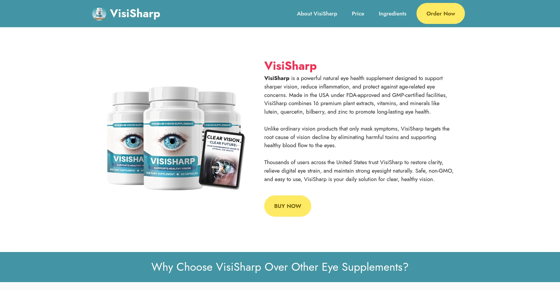 Usa-visisharp.us Screenshot