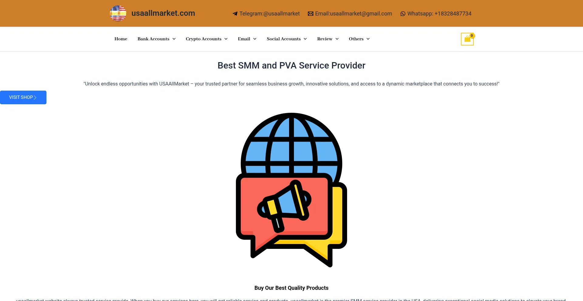 Usaallmarket.com Screenshot