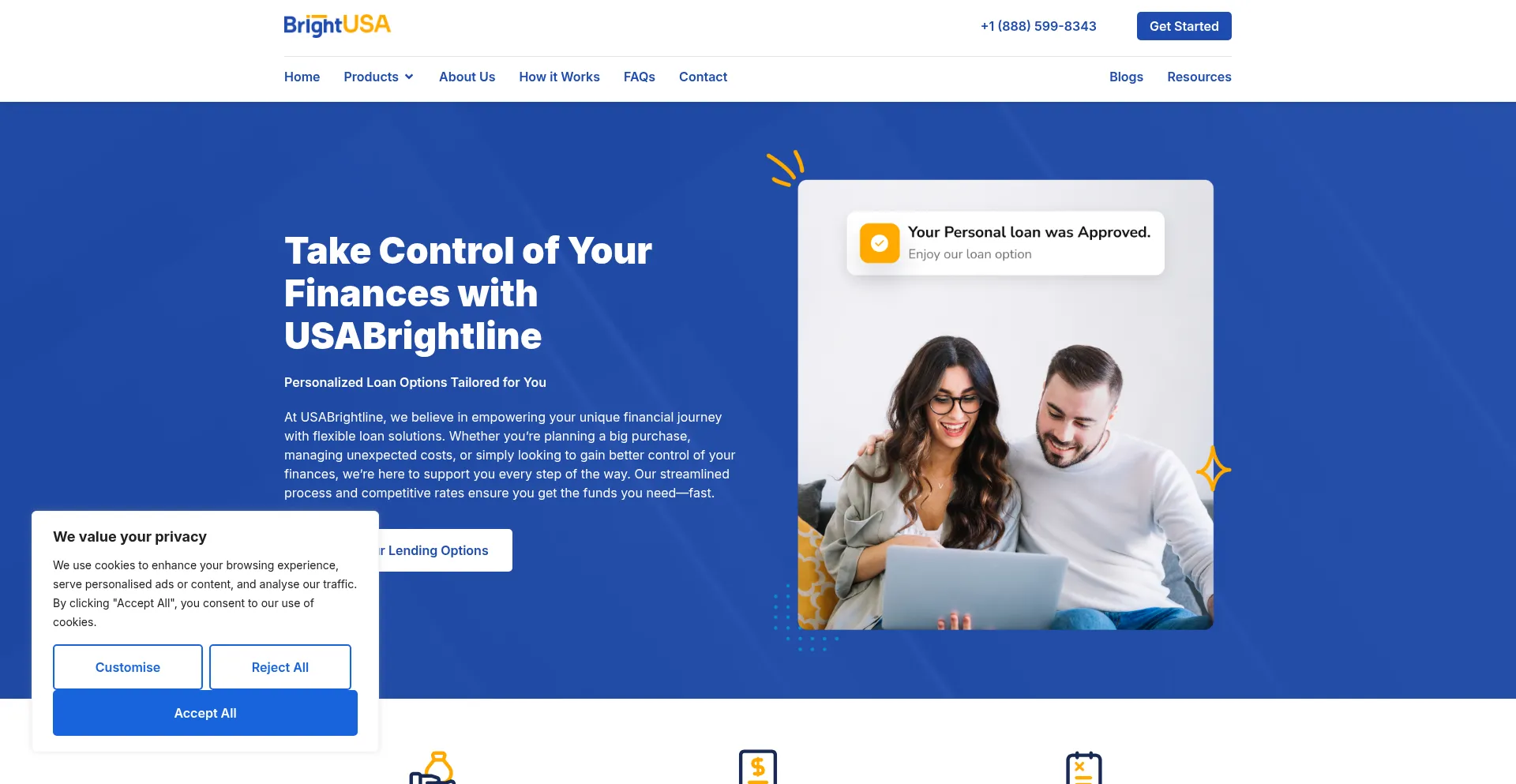 Usabrightline.com Screenshot