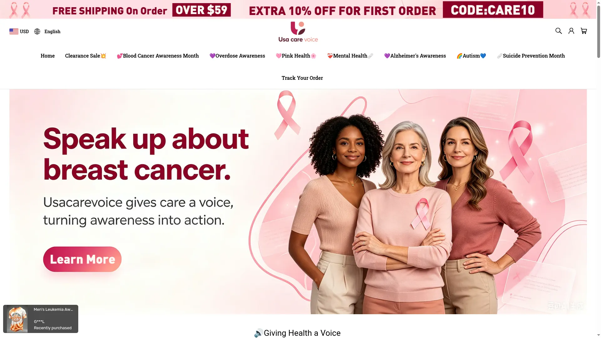 Usacarevoice.com