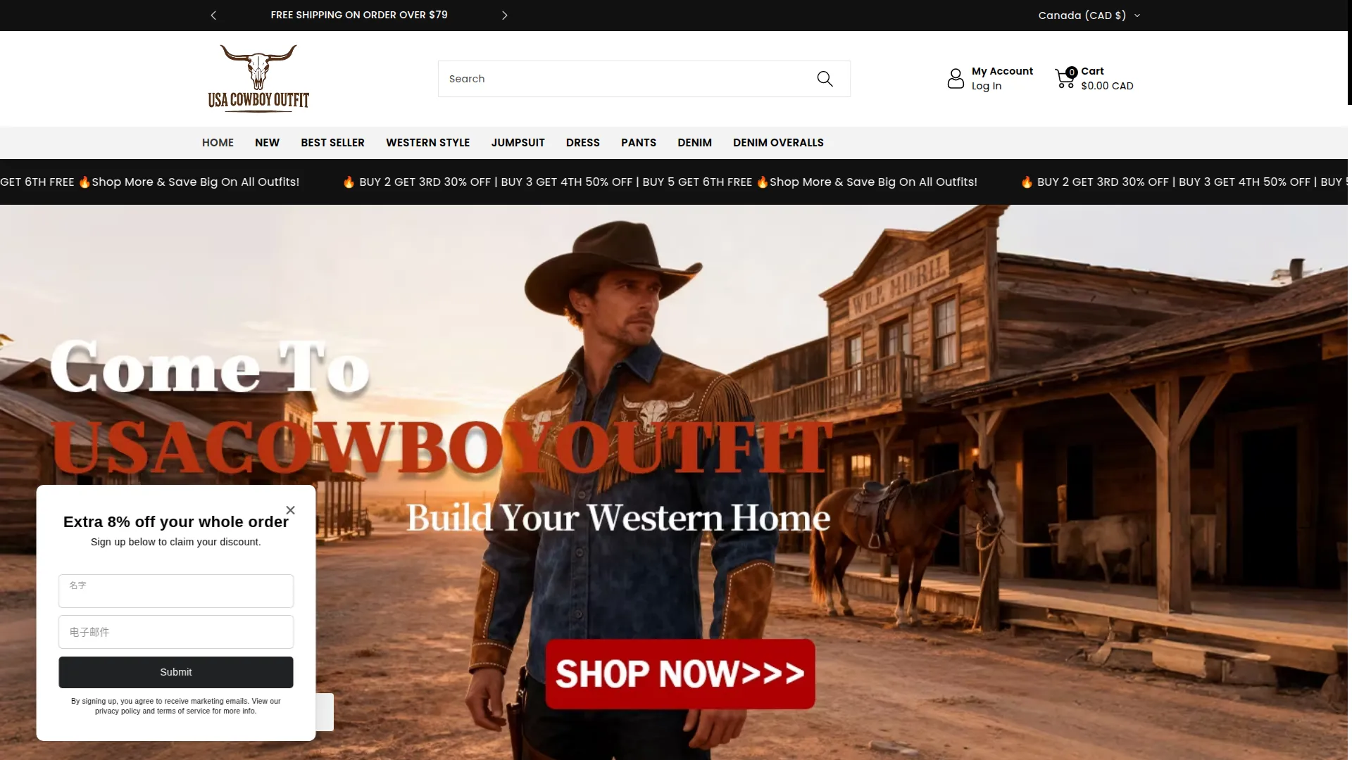 Usacowboyoutfit.com