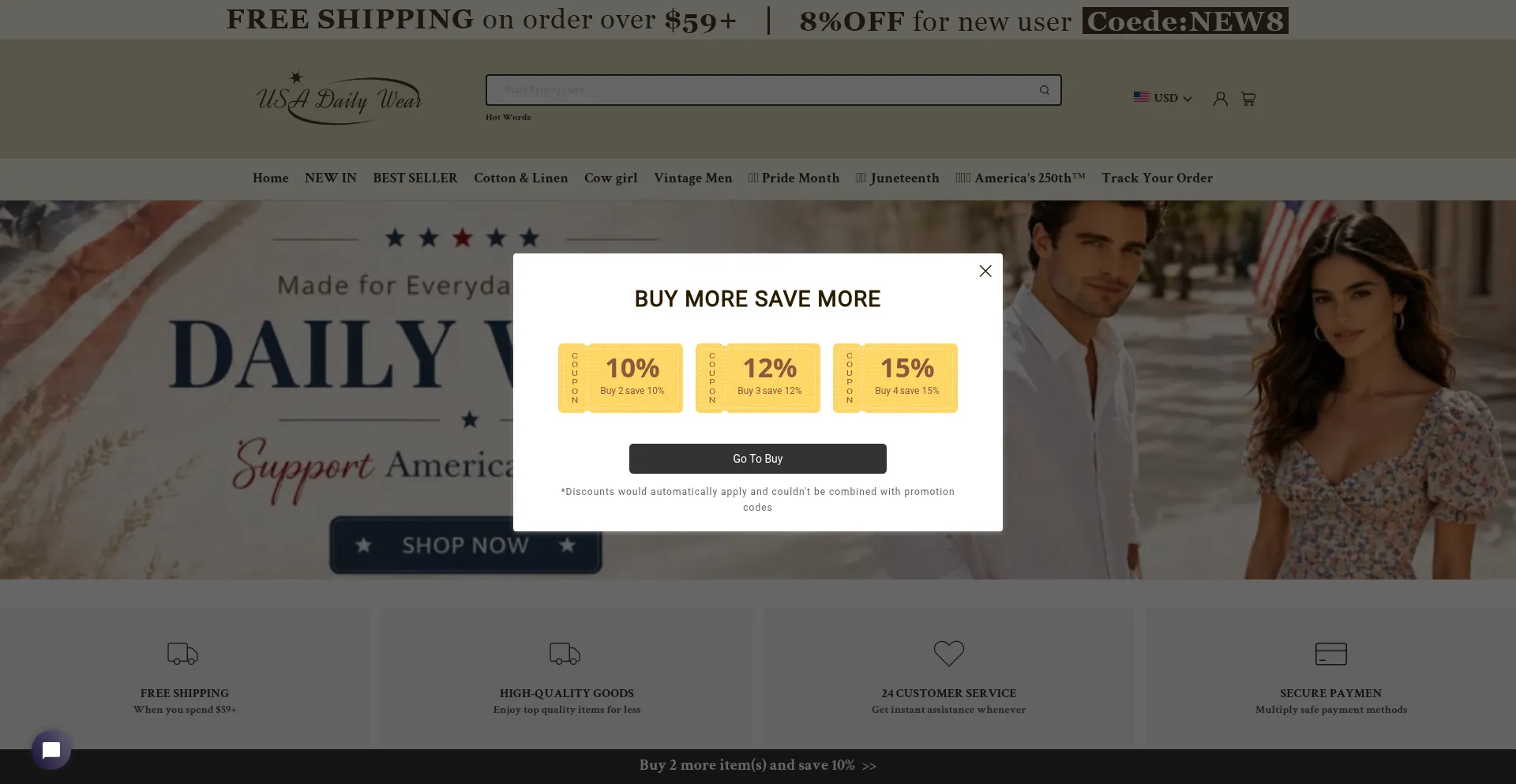 Usadailywear.com