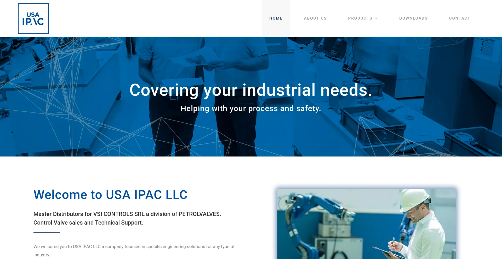 Usaipac.com Screenshot