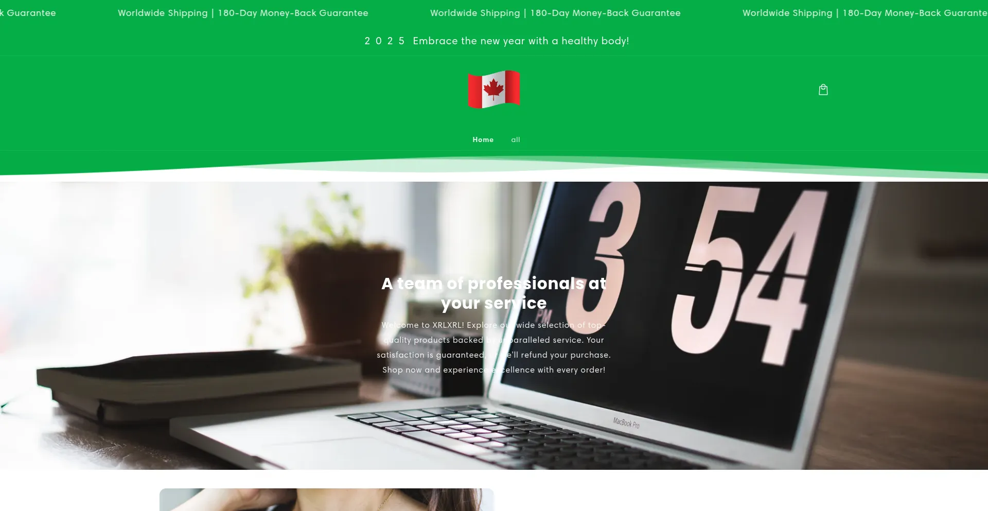 Website screenshot of Usbdfc.com