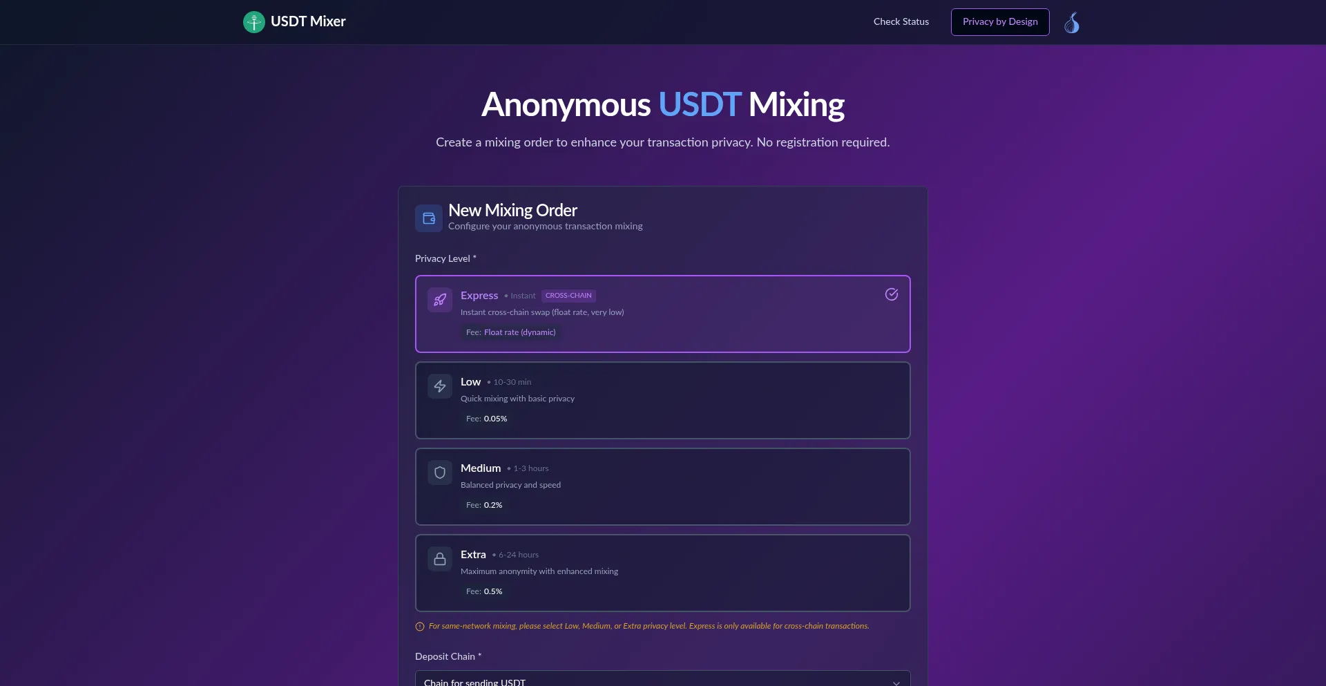 Usdtmixer.app