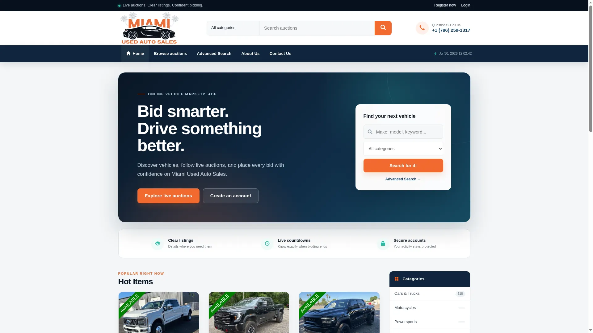 Usedautosalesmiami.com
