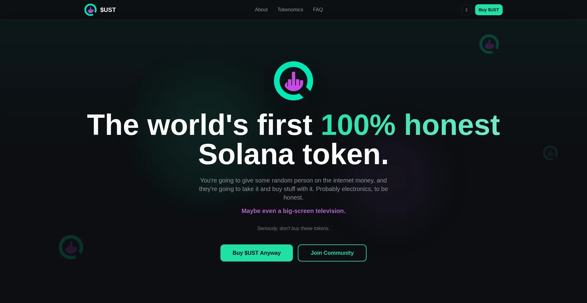 Uselesssolanatoken.com