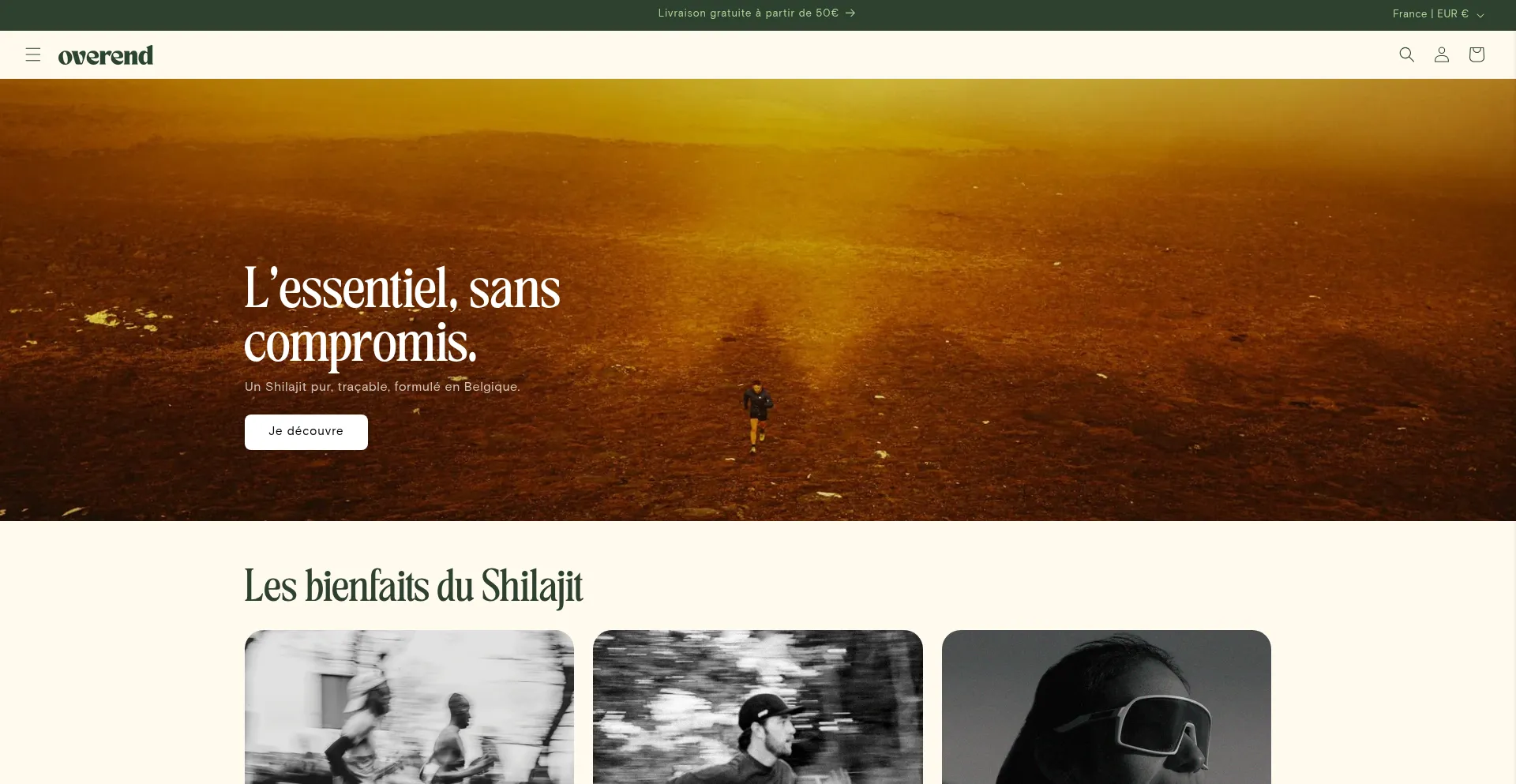 Website screenshot of Useoverend.com