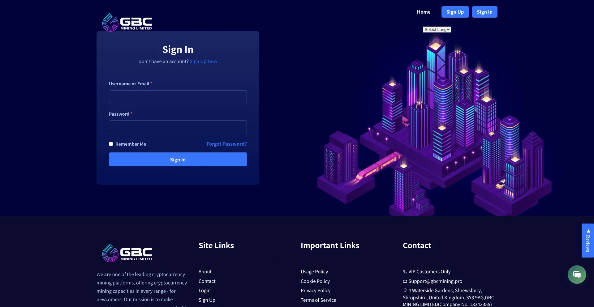 User.gbcmining.pro