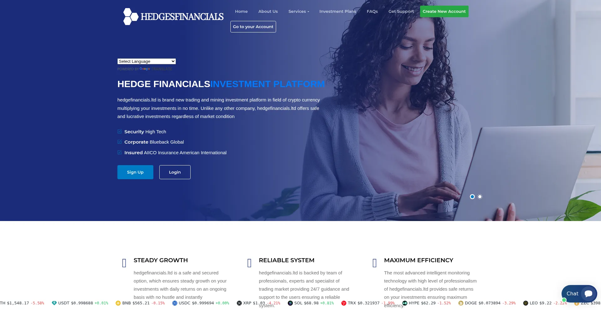 User.hedgefinancials.ltd