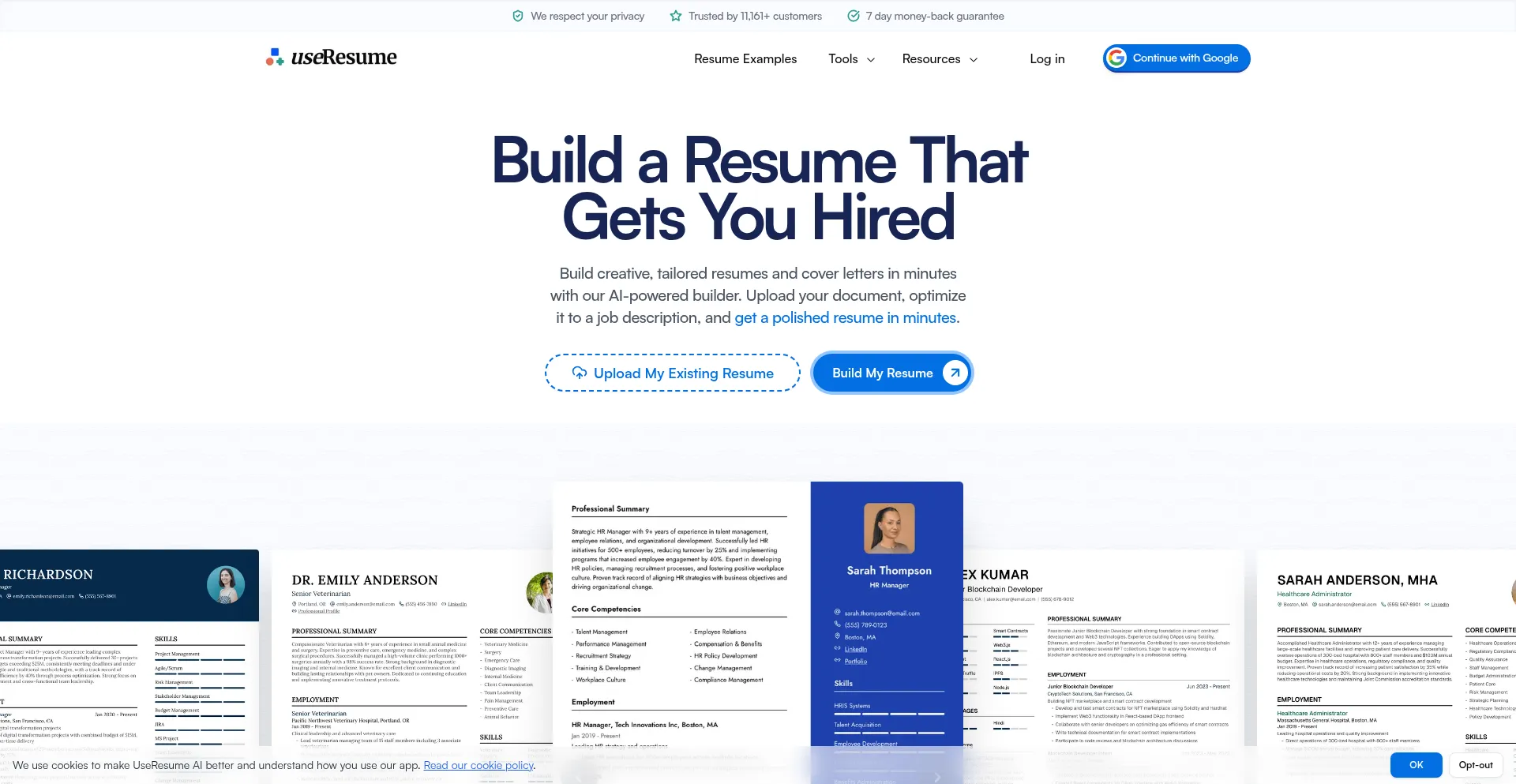 Useresume.ai Screenshot