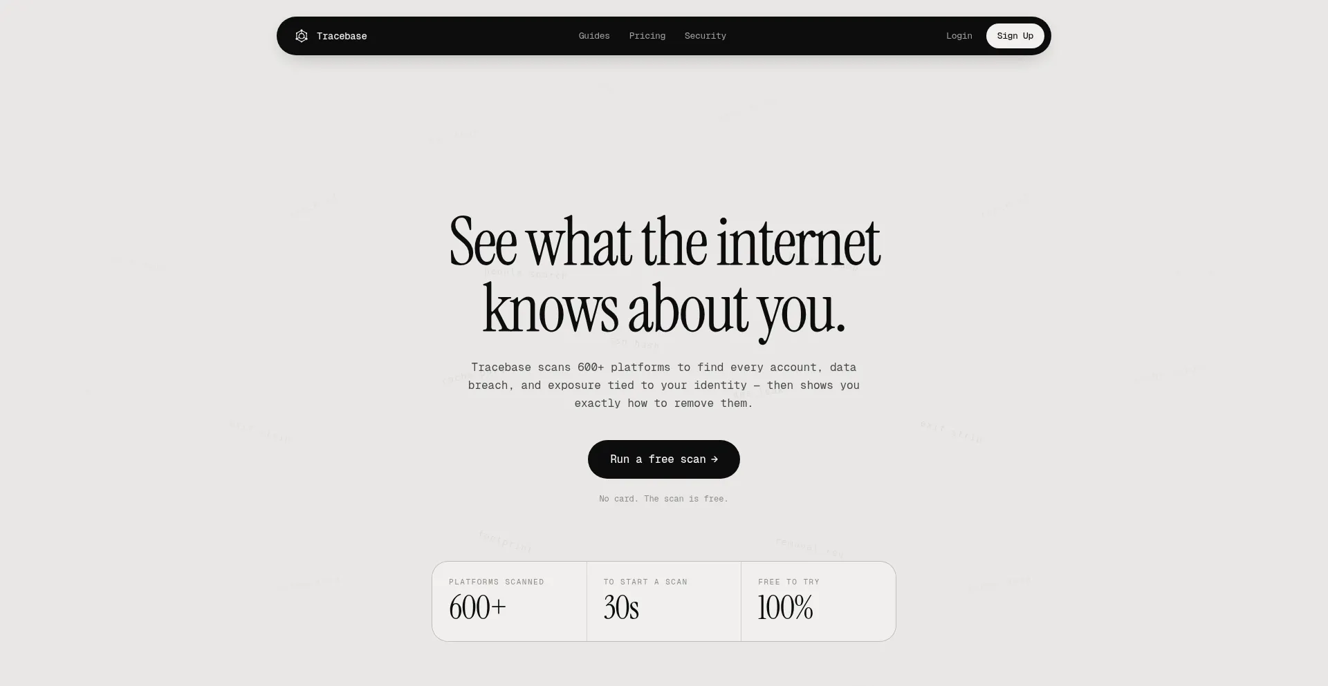 Usetracebase.com