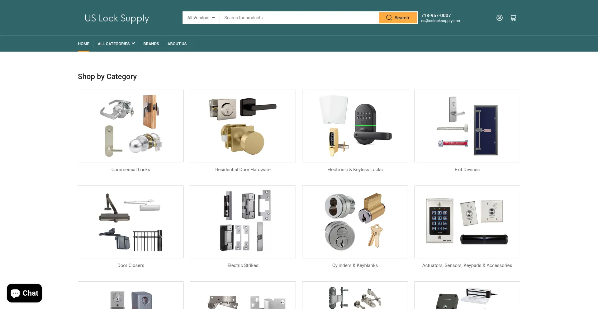 Uslocksupply.com Screenshot