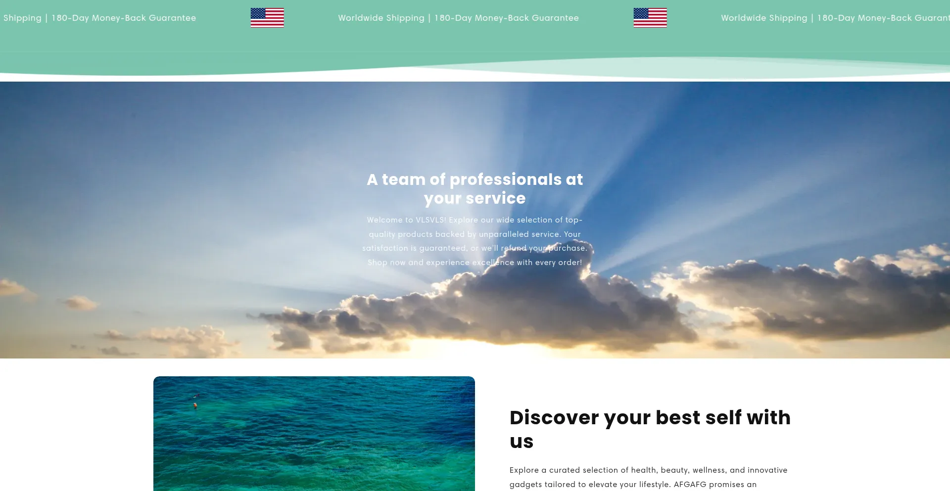 Website screenshot of Usskin001.com