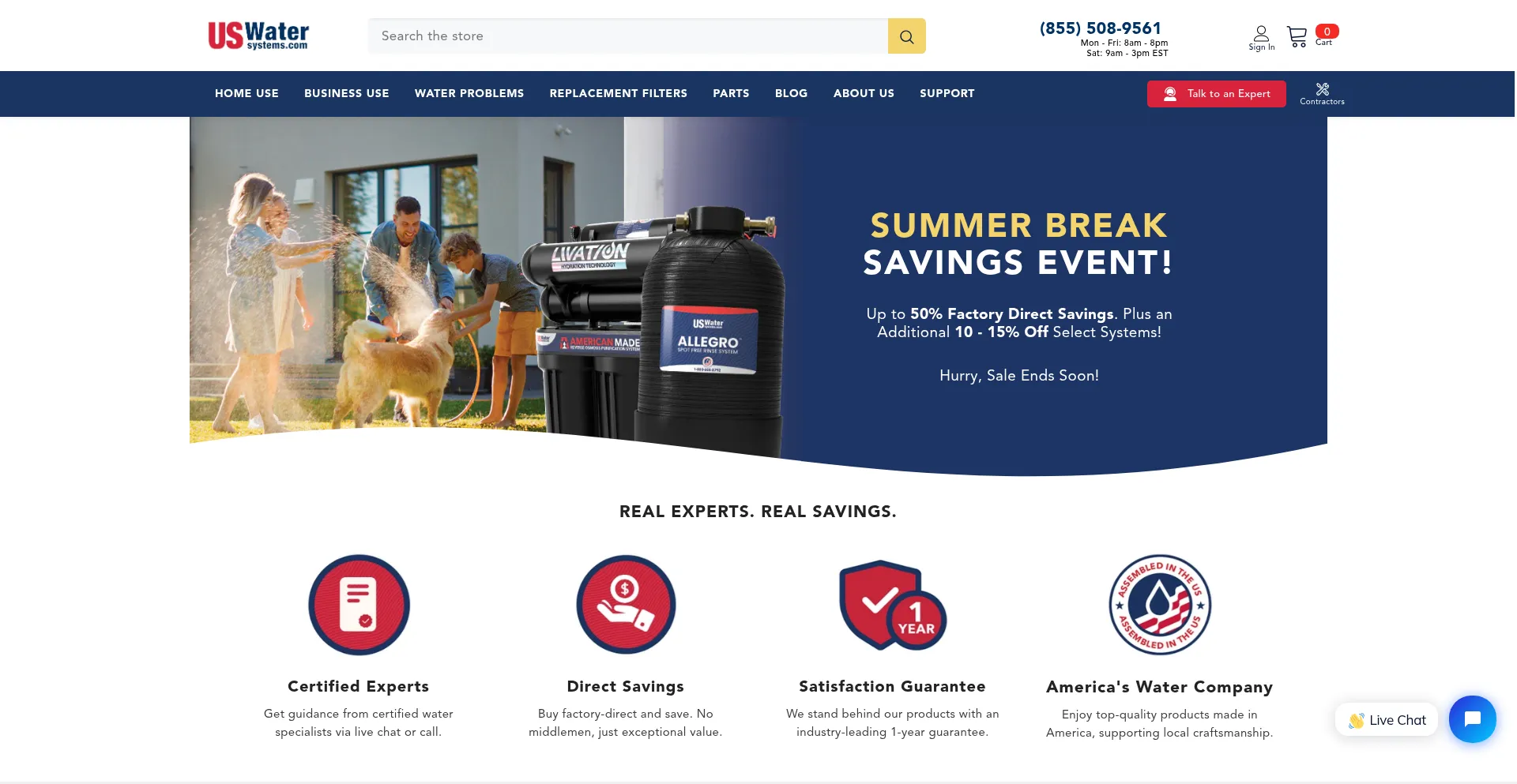 Uswatersystems.com